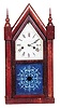 Atkins Clock Co. steeple clock, ca 1859.