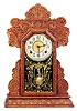 The E. Ingraham Co wood kitchen clock "Keuka", ca 1915.