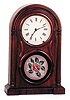 Ansonia Brass Co, round top shelf clock, ca 1854-1869.