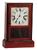 U.S.A. & B. Co. shelf clock, ca 1865.