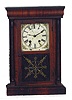 The Terry Clock Co. miniature column and cornice model shelf clock