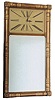 Waltham mirror clock.