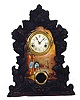 Crosby & Vosburgh iron case shelf clock