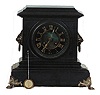 French slate case mantel clock