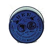 Ansonia Clock Co. Blue tin can for the "Bee" clock.