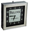 Neon advertising for Bulova watches.