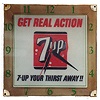 Electric 7 Up Clock,