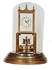 Gustav Becker 400 day clock, disc pendulum, serial No. 2077866.