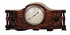 French dresser clock, 8 day. Round movement signed, "Made in France", and the trademark of the "Japy Freres" company. This clock is ca1921.