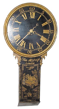 "Act of Parliament" clock, ca 1760-1780 — Antique Clocks Price Guide