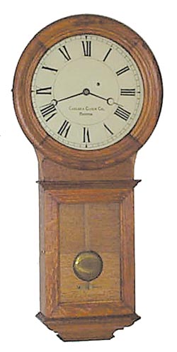 Chelsea Clock Co., Chelsea, Mass., "No. 1 Pendulum", ca 1911. — Antique Clocks Price Guide