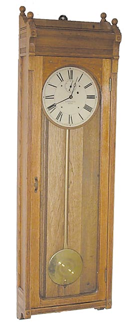 E. Howard Clock Co. "Regulator No. 89", ca 1889. — Antique Clocks Price Guide