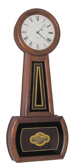 E. Howard &amp; Co. "Regulator No.2", made by contemporary craftsmen using an old Howard No.2 as a pattern. — Antique Clocks Price Guide