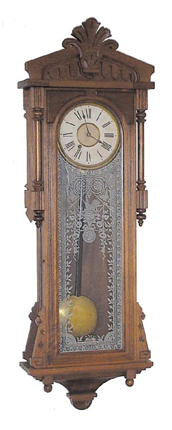 Ansonia Clock Co. hanging "Bagdad", ca 1904. — Antique Clocks Price Guide