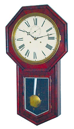 Seth Thomas Clock Co. hanging, "World", ca 1909. — Antique Clocks Price Guide