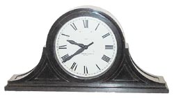 Railroad clock by the Self Winding Clock Co. "Pediment Clock", ca 1910. — Antique Clocks Price Guide