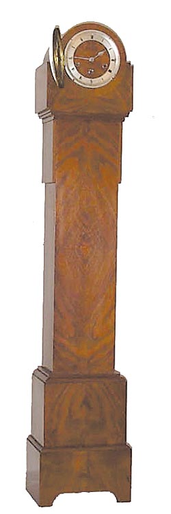 English Grandmother clock, 60 inches high. — Antique Clocks Price Guide