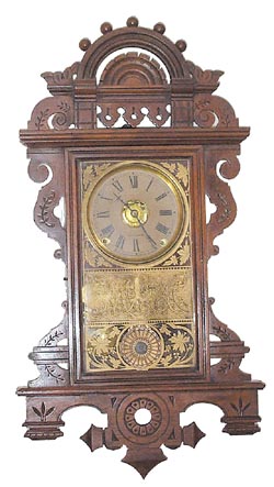 Seth Thomas "Hanging Balltop", or "Eclipse" wall clock, c. early 1900's — Antique Clocks Price Guide