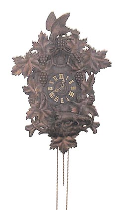 Large carved cuckoo, 30 hour. Original , and untouched. — Antique Clocks Price Guide