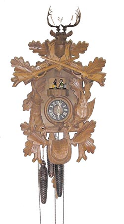 Musical cuckoo by "Regula-Germany". — Antique Clocks Price Guide