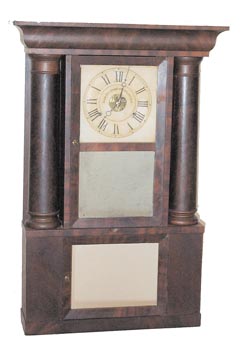 Chauncey Jerome, Bristol, Conn. Hollow Column clock. — Antique Clocks Price Guide