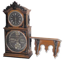Ithaca Calendar Clock Co. "No. 3 1/2 Parlor", ca 1875. — Antique Clocks Price Guide