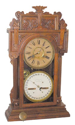 Waterbury Clock Co., "Calendar No. 43", ca 1912. — Antique Clocks Price Guide