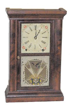 Shelf clock, c. 1850; William S. Johnson' — Antique Clocks Price Guide