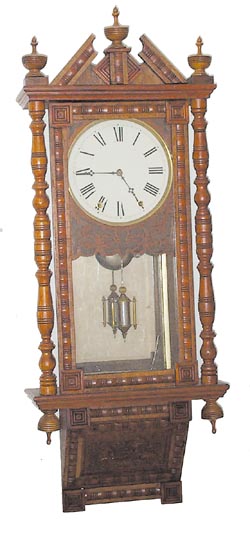 Chauncey Jerome's Anglo-American style case with New Haven movement. — Antique Clocks Price Guide