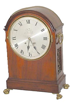 English bracket clock. — Antique Clocks Price Guide