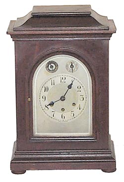 Gustav Becker Bracket clock, ca about 1925. — Antique Clocks Price Guide