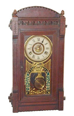 New Haven Clock Co. mantle clock, "Trent", ca 1881. — Antique Clocks Price Guide