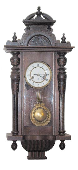 Gustav Becker box clock. — Antique Clocks Price Guide