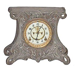 Ansonia Clock Co. mantle clock, "Mironda", ca 1904. — Antique Clocks Price Guide