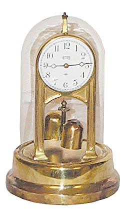 "Tiffany Never-Wind, Buffalo, NY", ca 1918. — Antique Clocks Price Guide