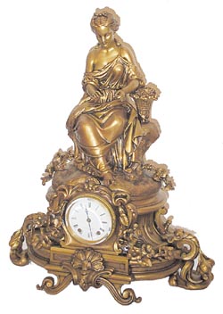 Seth Thomas &amp; Sons, statue clock, No. 8000, ca 1876. — Antique Clocks Price Guide