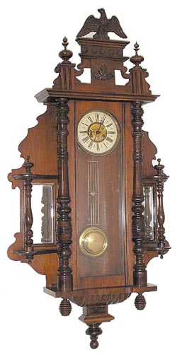 German Mauthe wall regulator, ca 1920's. — Antique Clocks Price Guide