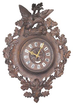 Black Forest cartel clock — Antique Clocks Price Guide