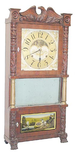 "Birge, Case &amp; Co. Bristol, Conn", ca 1833. — Antique Clocks Price Guide