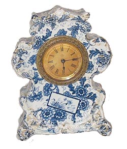 Ansonia Clock Co., Royal Bonn case, the "Anchor", ca 1901. — Antique Clocks Price Guide
