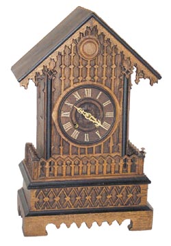 German shelf cuckoo, ca 1865-1900. — Antique Clocks Price Guide