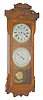 New Haven Clock Co., 30 day, double dial calendar.