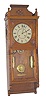 Seth Thomas hanging clock, "Flora", ca 1884.