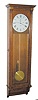 E. Howard & Co. wall regulator. A large, time only, "Howard & Davis, Boston 1358", signed movement.