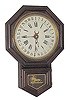 E.N. Welch wall clock, "No l Drop Octagon, Calendar", ca 1885.