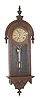 William L. Gilbert Clock Co., Winsted, Conn. hanging clock, "Pendant", ca 1875.