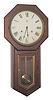 Seth Thomas hanging clock, "World", ca 1909.