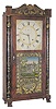 Eli Terry & Sons Column & Splat shelf clock, ca 1828-1830.