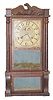 Birge, Mallory & Co. Bristol, Co., column and splat clock, ca 1837-1843.