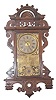 Seth Thomas "Hanging Balltop", or "Eclipse" wall clock, c. early 1900's